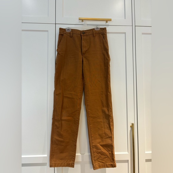 Aritzia tna painter pants in brown - Picture 1 of 3